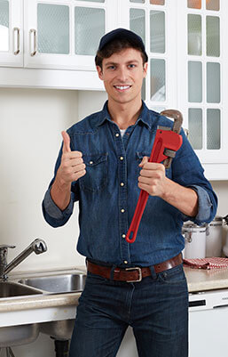 Handyman with tools